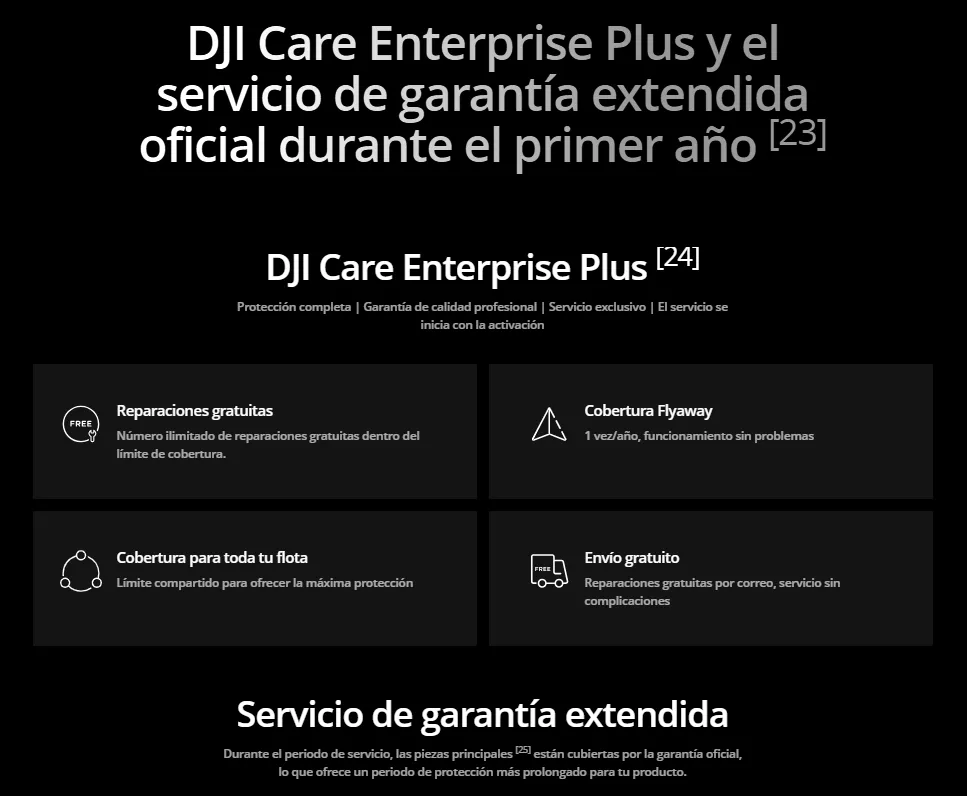 DJI Care enterprise Plus Garantía extendida